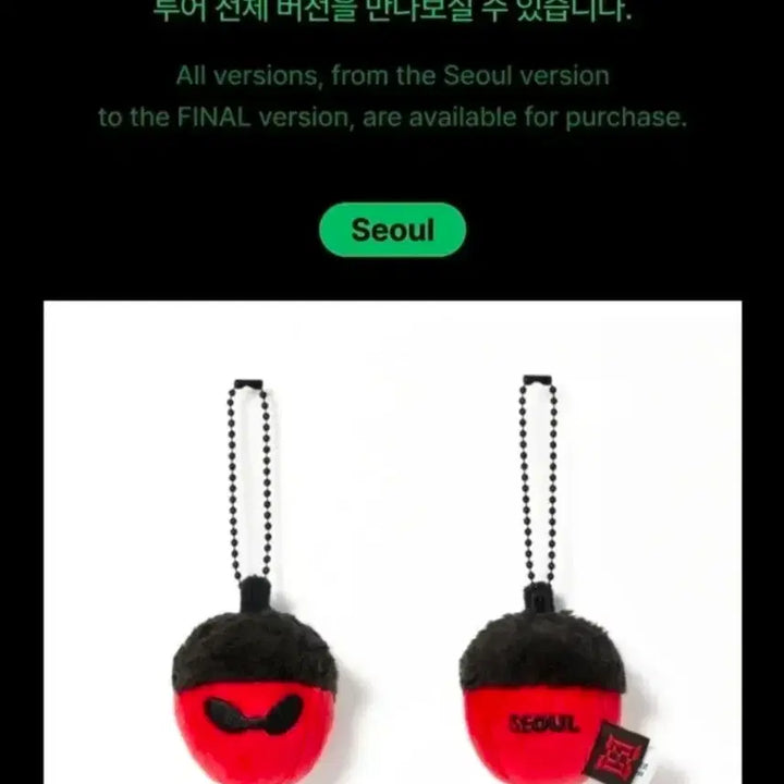 [BUNJANG] J-Hope Seoul Dotori Keyring / (미개봉) 제이홉 도토리 키링 서울