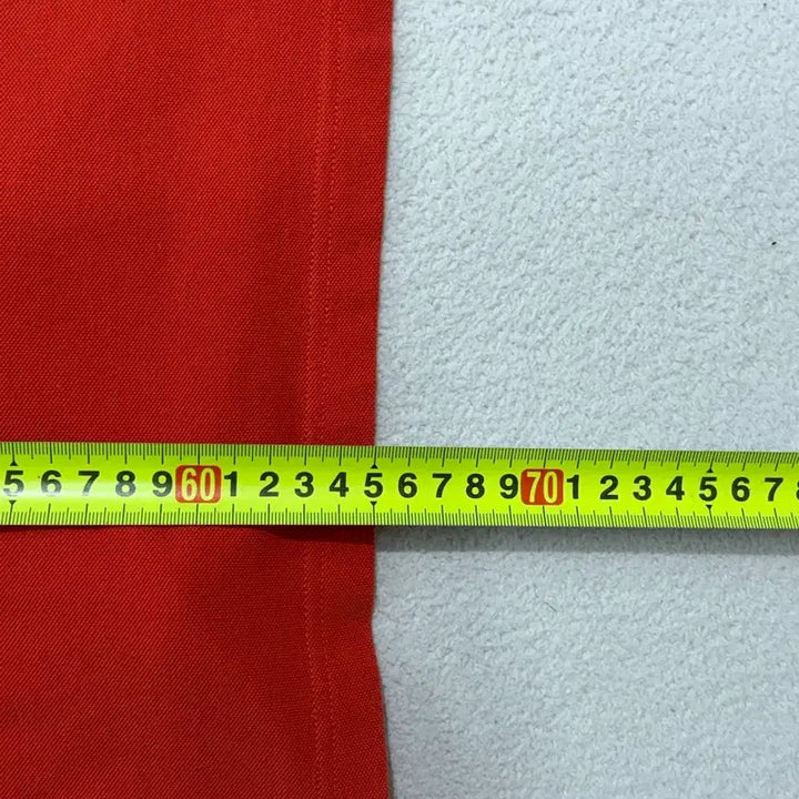 [SOLD OUT] 정품 몽클레어 삼선 와펜 카라 티셔츠 L 사이즈 오렌지