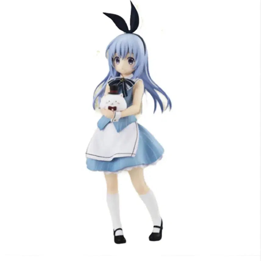 [BUNJANG] Gochuumon wa Usagi Desu ka? Chino Teatime Figure / 주문은토끼입니까 주문토끼 치노 다과회 후류 피규어 미소녀 피규어