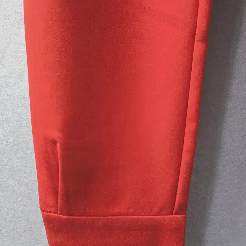 [BUNJANG] ZARA Red High-Waist Semi-Tapered Slacks / 자라 레드  하이웨스트  세미 테이퍼드 슬랙스