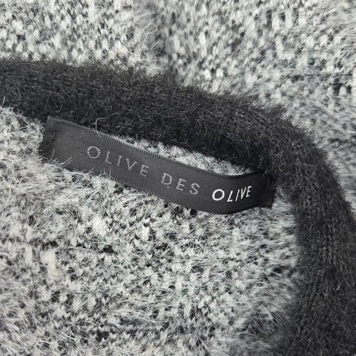 [BUNJANG] OLIVE DES OLIVE Tweed Knit Cardigan / 빈티지 만원샵 OLIVE DES OLIVE 트위드 니트 가디건