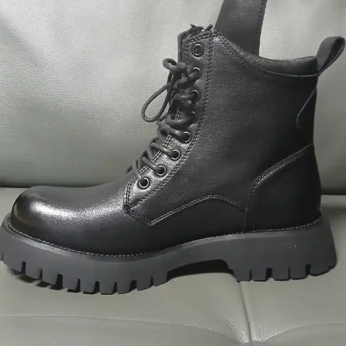 [BUNJANG] Unisex Leather Boots / 워커(부드러운 가죽)남여공용 255.260 새것