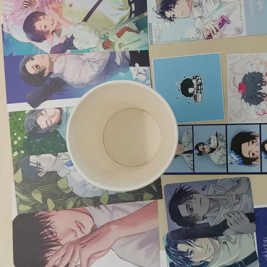 [BUNJANG] Okkotsu Yuta 2023 Birthday Cafe Goods Bundle Set / 2023 옷코츠 유타 생카 엽서 컵홀터 인생넷컷 포카 일괄