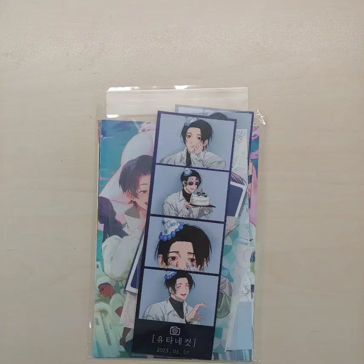 [BUNJANG] Okkotsu Yuta 2023 Birthday Cafe Goods Bundle Set / 2023 옷코츠 유타 생카 엽서 컵홀터 인생넷컷 포카 일괄