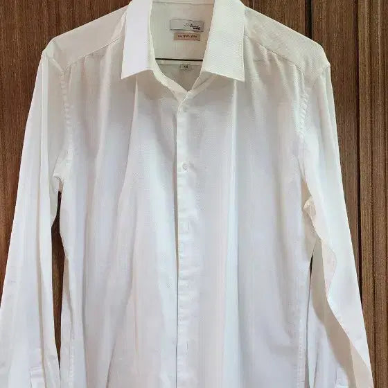 [BUNJANG] Dupont White Slim Fit Shirt / 듀퐁 화이트 셔츠 100 드라이완료