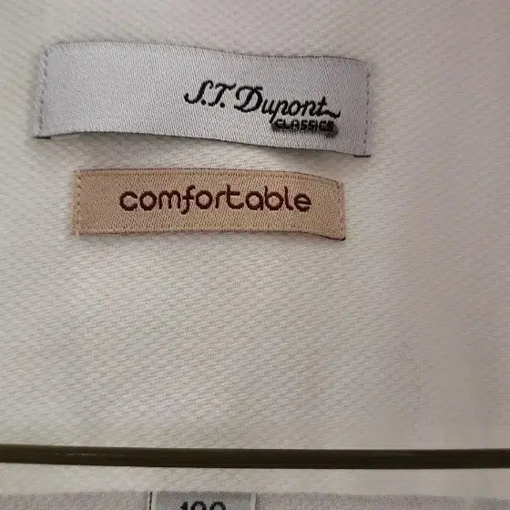[BUNJANG] Dupont White Slim Fit Shirt / 듀퐁 화이트 셔츠 100 드라이완료