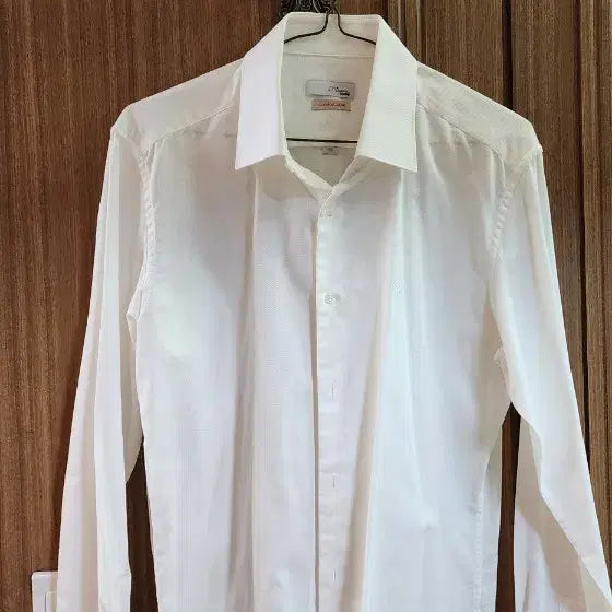 [BUNJANG] Dupont White Slim Fit Shirt / 듀퐁 화이트 셔츠 100 드라이완료