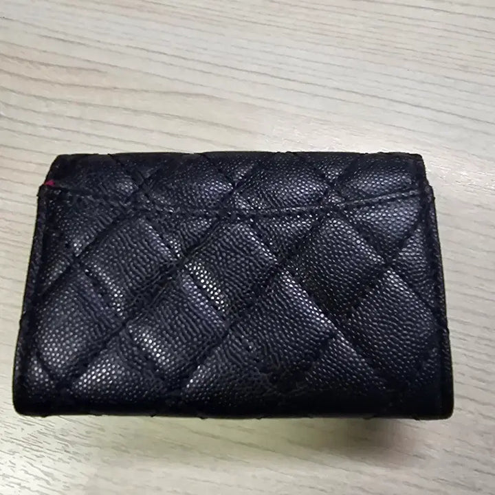 [BUNJANG] Chanel Black Caviar Card Holder / 샤넬 블랙 캐비어 카드지갑
