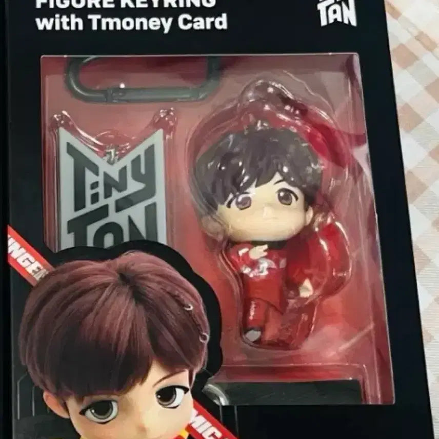 [BUNJANG] TinyTAN J-Hope Figure Keyring T-money Card / TinyTAN J-hope 피규어 키링 티머니카드