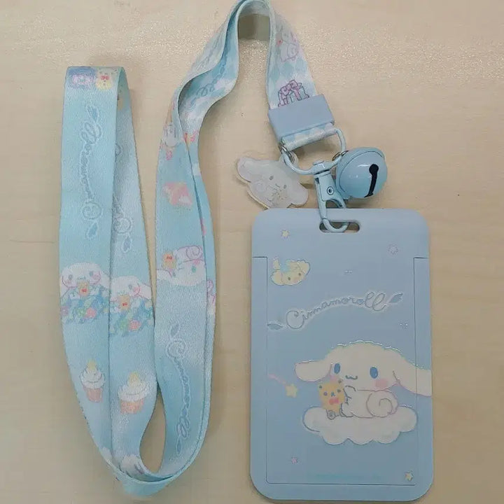 [BUNJANG] Sanrio Cinnamoroll Photocard Holder Name Tag / 산리오 시나몬롤 포카 홀더 이름표 명함걸이