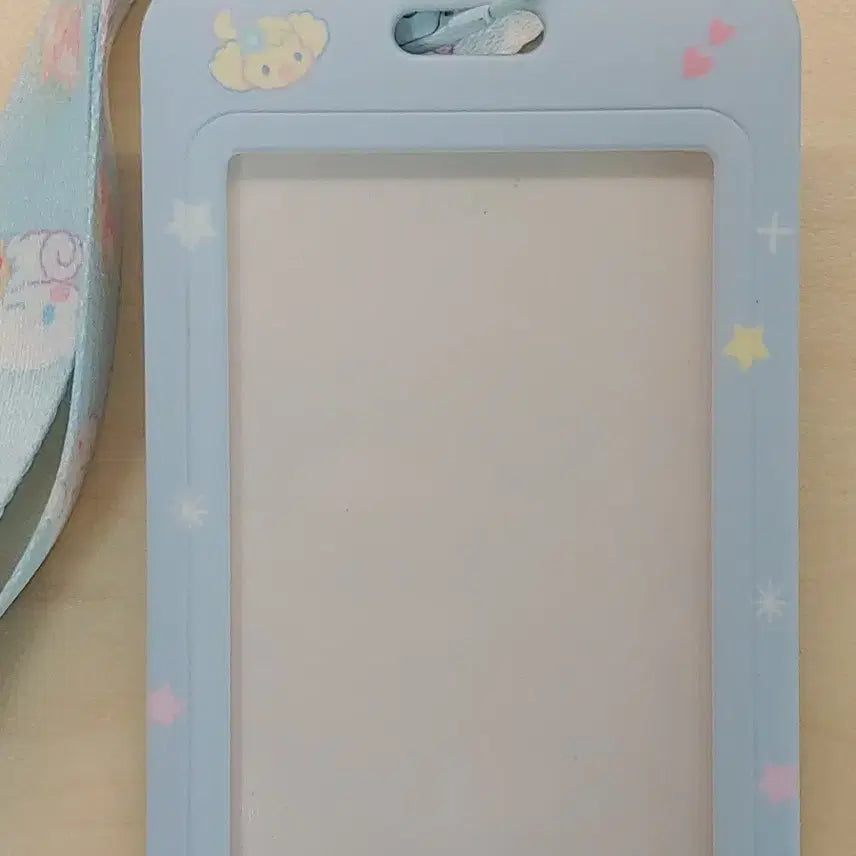 [BUNJANG] Sanrio Cinnamoroll Photocard Holder Name Tag / 산리오 시나몬롤 포카 홀더 이름표 명함걸이