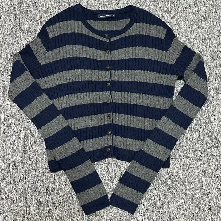 [SOLD OUT] 브랜디멜빌 스트라이프 가디건