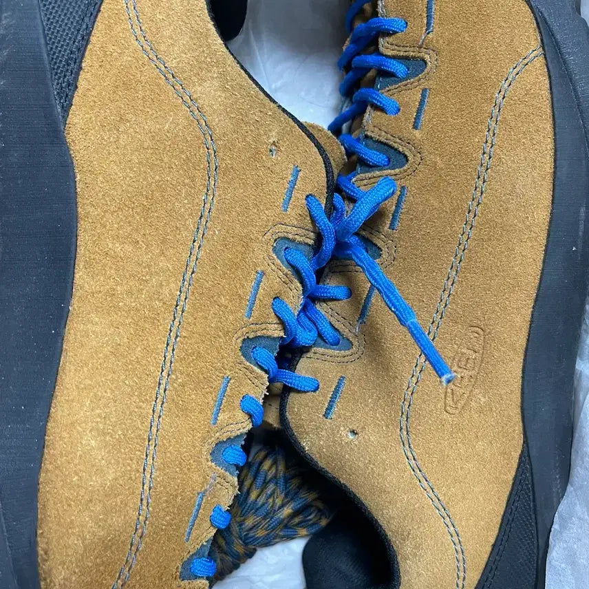 [BUNJANG] Keen Jasper Camel/Blue Sneakers / [280]킨 재스퍼 카멜/블루 팝니다.