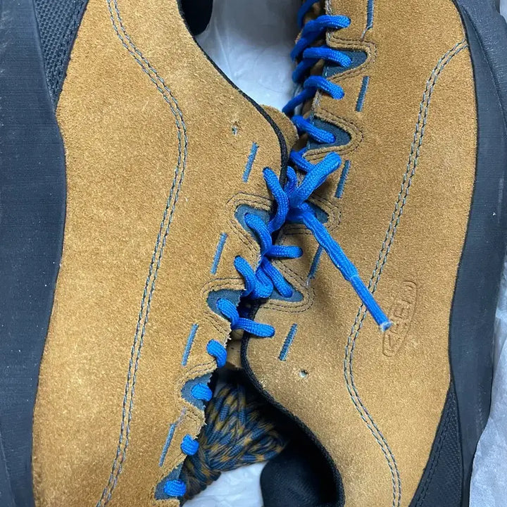 [BUNJANG] Keen Jasper Camel/Blue Sneakers / [280]킨 재스퍼 카멜/블루 팝니다.