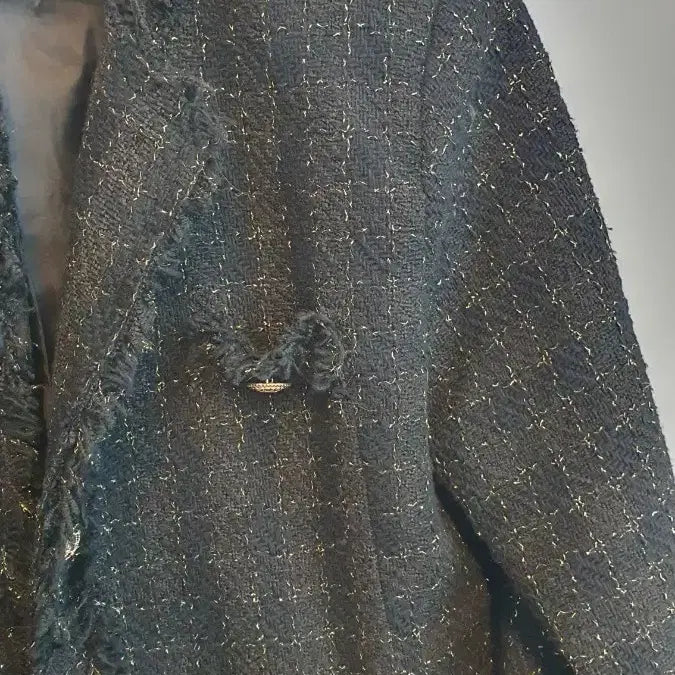 [BUNJANG] Thunder Market Tweed Jacket / 썬더마켓  트위드자켓 프리