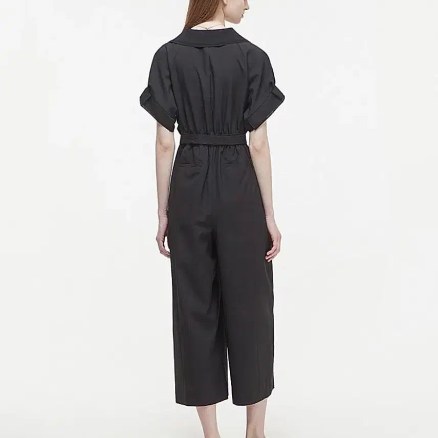 [BUNJANG] ZOOC Belted Jumpsuit - Black / ZOOC 주크 22 벨티드 점프수트 66