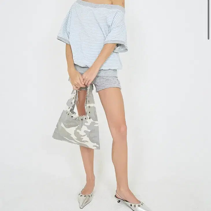 [BUNJANG] Polly Sue Camouflage Shoulder Bag / 폴리수엠 카모플라쥬 숄더백