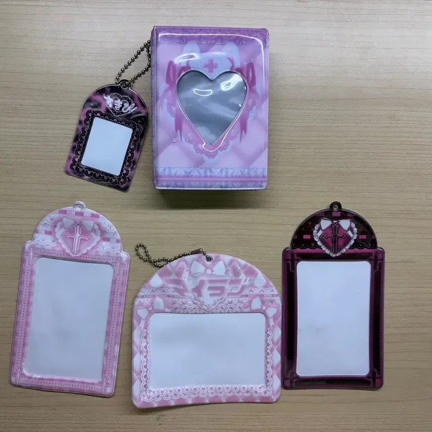 [BUNJANG] Unbranded Photocard Holder / 핑크 포카파우치 양지뢰