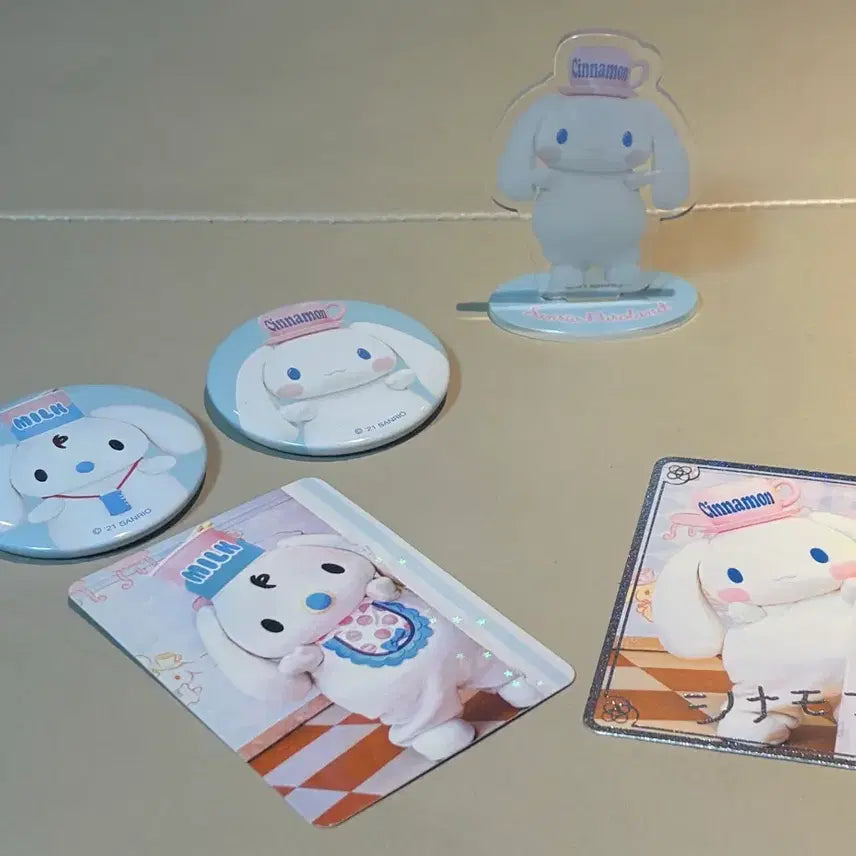 [BUNJANG] Puroland Cinnamoroll Milk Goods Set / 퓨로랜드 시나모롤 밀크 굿즈세트
