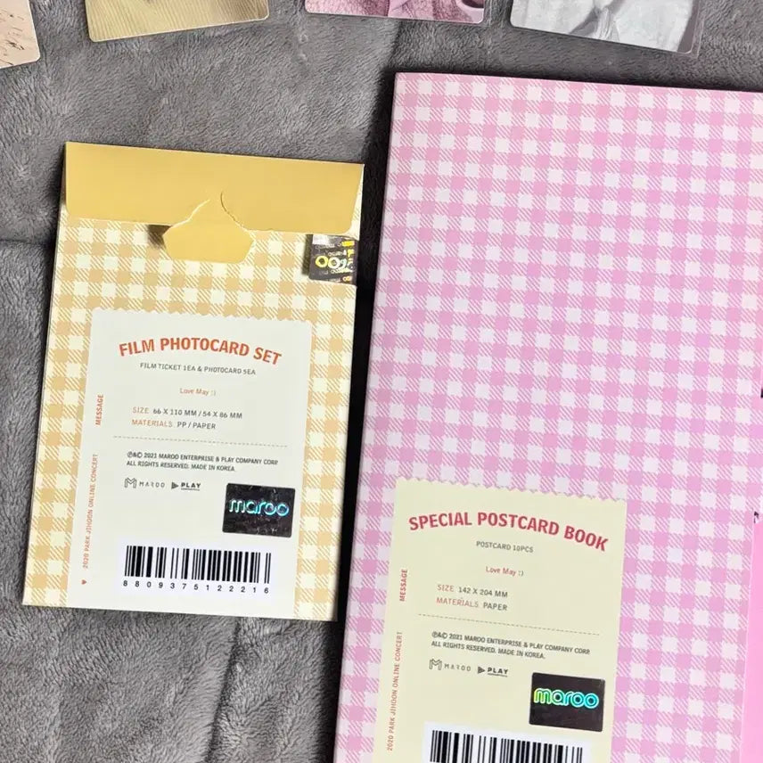 [BUNJANG] Park Jihoon 2020 On-Con Photocard, Postcard, POB Bundle Set / 박지훈 포카 시그 엽서 2020온콘 뽑봉 시터 왕사남 약한영웅