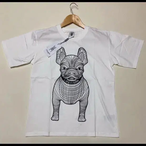 [BUNJANG] LifeWork Dog Printing T-shirt (M) Item / 라이프워크 강아지 프린팅 반팔티 M(95)새상품