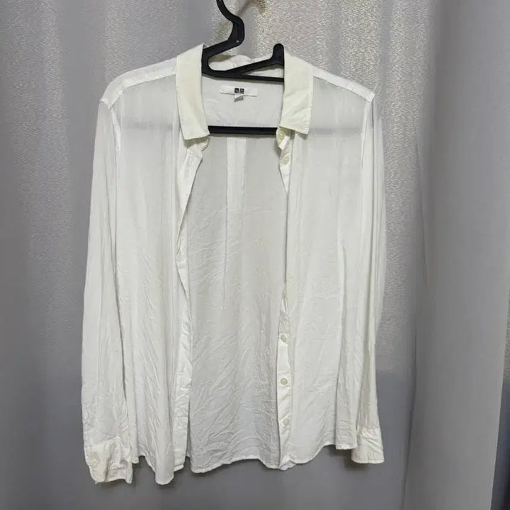 [BUNJANG] Uniqlo White Shirt L / 유니클로 화이트 셔츠 L