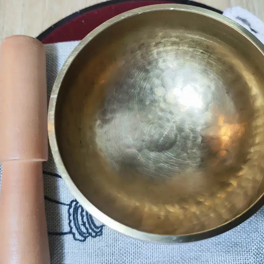 [BUNJANG] Nepal Meditation Yoga Singing Bowl Set (Inner Diameter 8cm, Outer Diameter 10cm) / 네팔 명상 요가 싱잉볼 세트 내경8외경10cm