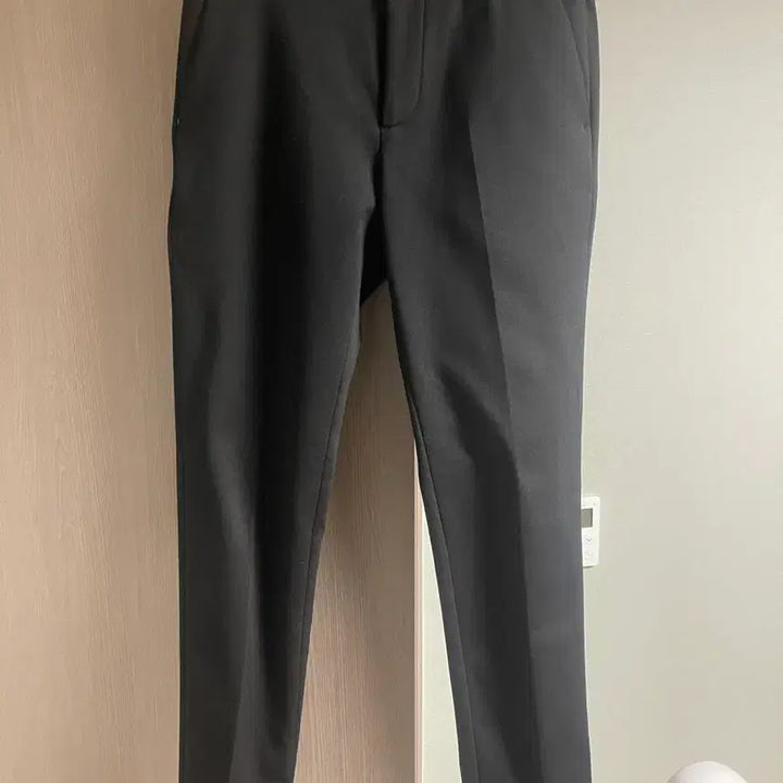 [BUNJANG] Black Fleece Lined Slacks - Waist 30 / 검정색 기모슬랙스 바지 허리 30
