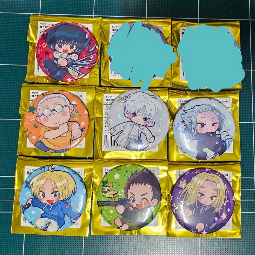 [SOLD OUT] 사카모토데이즈 사카데이 도쿄 타워 콜라보 sd 캔뱃지 나구모 신 가쿠 등