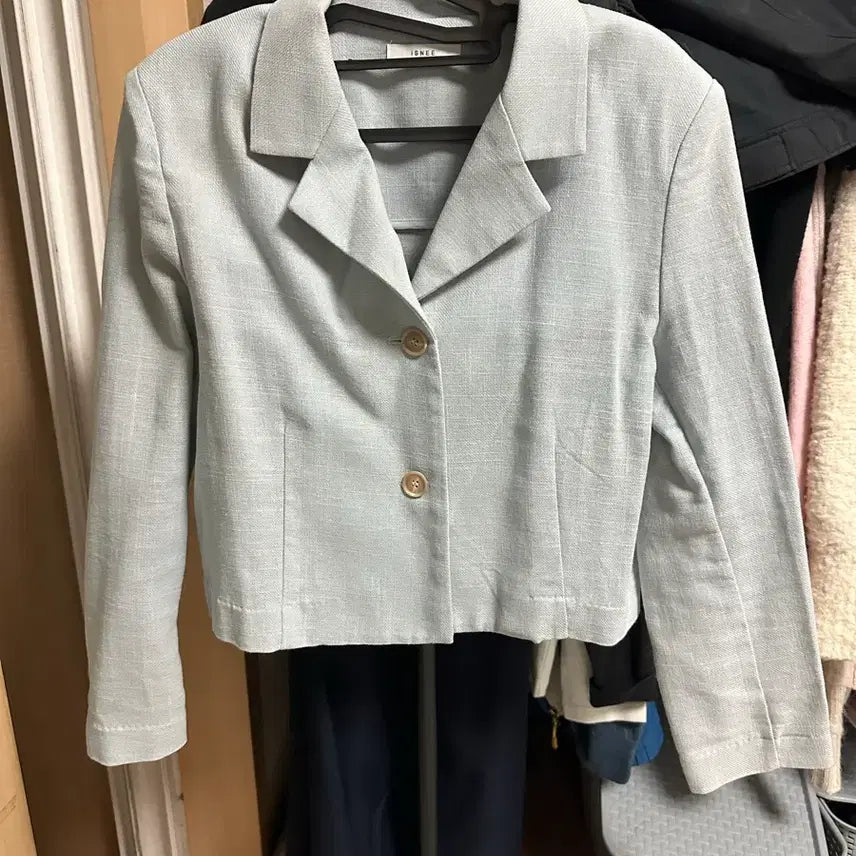 [BUNJANG] Sora Linen Short Jacket / 소라 린넨 숏 자켓