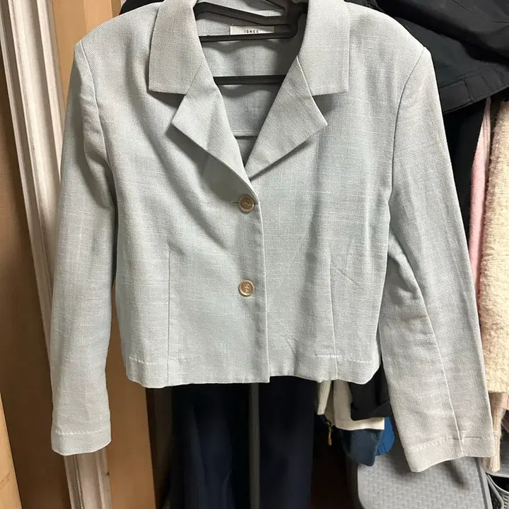 [BUNJANG] Sora Linen Short Jacket / 소라 린넨 숏 자켓