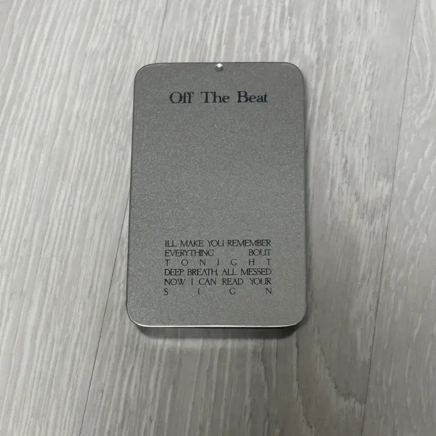 [BUNJANG] IM Off The Beat Tin Case Photocard Set / 아이엠 오프더비트 틴케이스 포카 세트