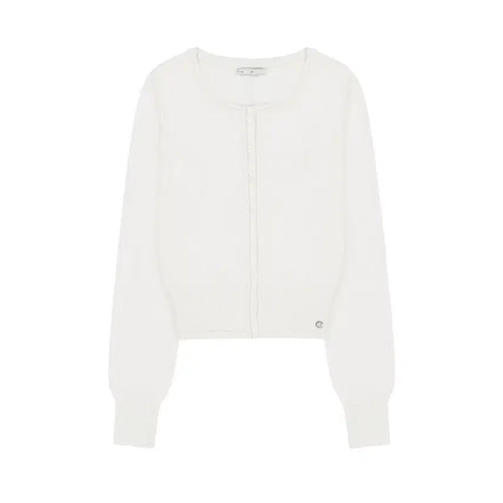 [BUNJANG] Bohemian Seoul Layered Knit Cardigan Ivory / 보헤미안서울 레이어드 니트 가디건 아이보리