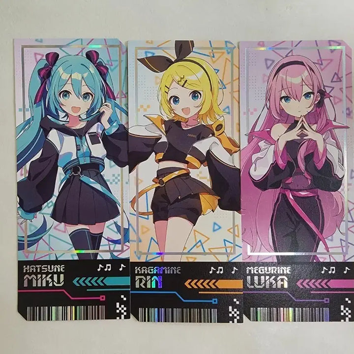 [BUNJANG] Hatsune Miku, Rin, Luka Ticket Card / AGF 2024 하츠네 미쿠 린 루카 티켓카드 판매합니다.