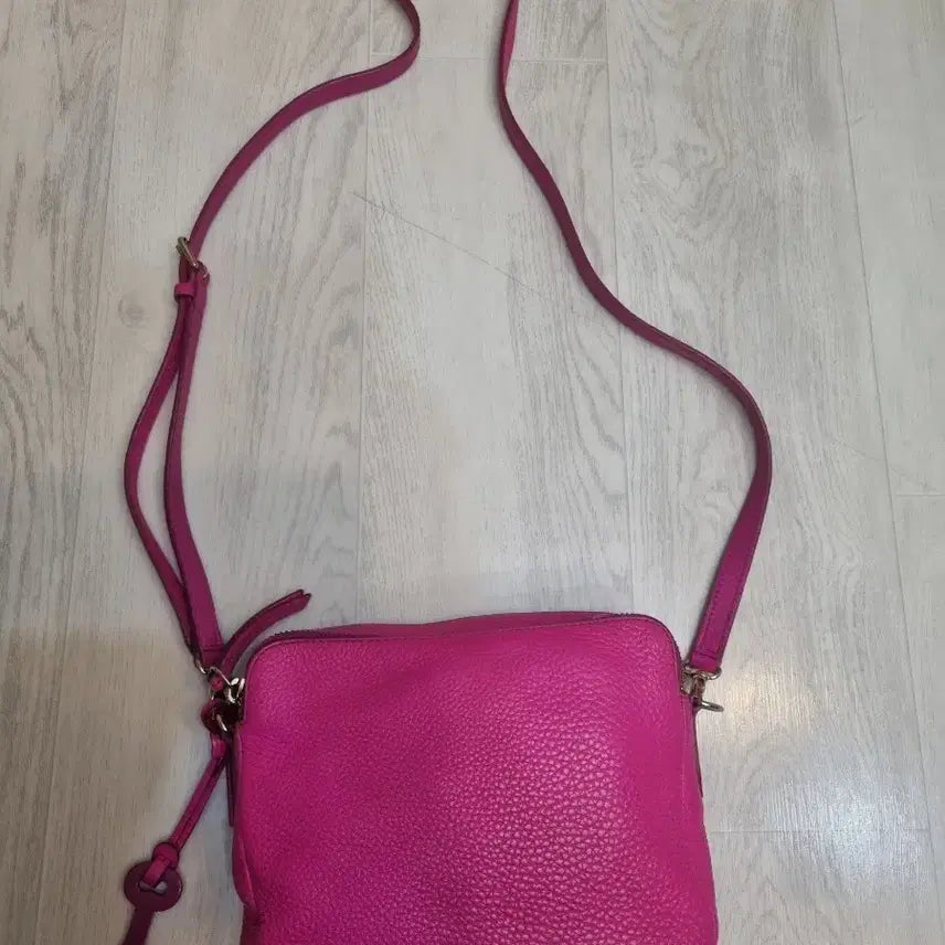 [BUNJANG] Fossil Mini Leather Crossbody Bag / 파슬 가죽 미니 크로스백