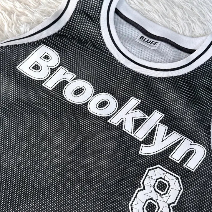 [BUNJANG] Bluff Brooklyn Beach Resort Sleeveless Dress / 해변 휴양 페스티벌 나시 원피스 블러프 브루클린