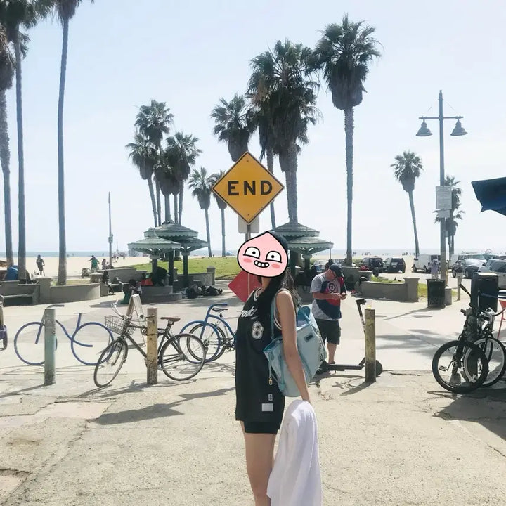 [BUNJANG] Bluff Brooklyn Beach Resort Sleeveless Dress / 해변 휴양 페스티벌 나시 원피스 블러프 브루클린