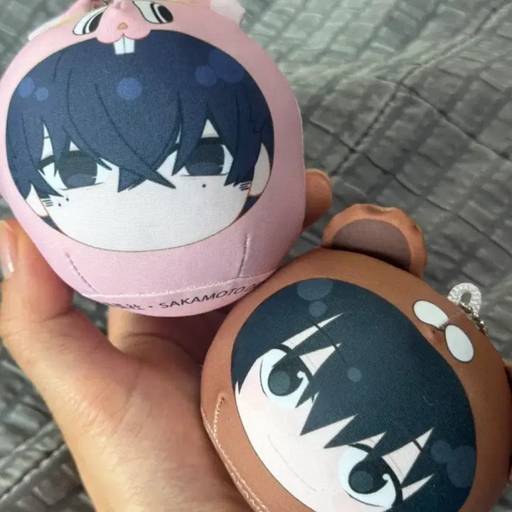 [BUNJANG] Sakomoto Days Nagumo &amp; Natsuki Cushion Keyholder / 사카모토 데이즈 쿠션 키홀더 나구모, 나츠키