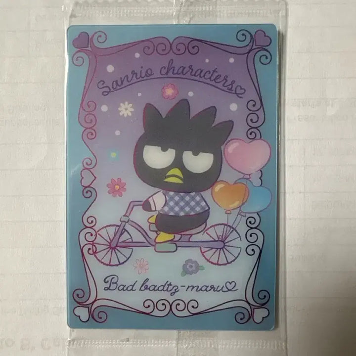 [BUNJANG] Sanrio Badtz-Maru Photocard / 산리오 공식 배드바츠마루 포토카드