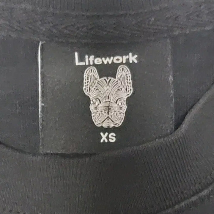 [BUNJANG] Life Work Round Neck Short Sleeve T-shirt / (XS)라이프워크 라운드넥 반팔티셔츠 판매합니다