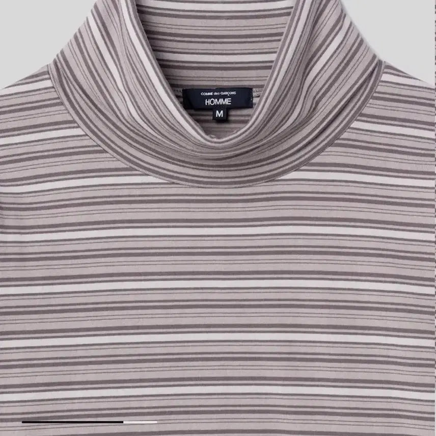 [BUNJANG] Comme des Garcons Homme Striped Turtleneck / comme des garcos homme 터틀넥 팝니다