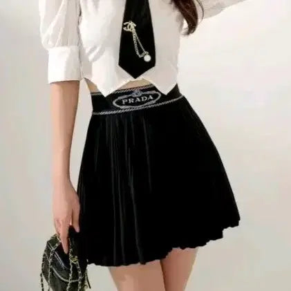 [BUNJANG] Coco-M Pleated White Skirt / 수입의류 플리츠(화이트!) 치마 6.8코코엠