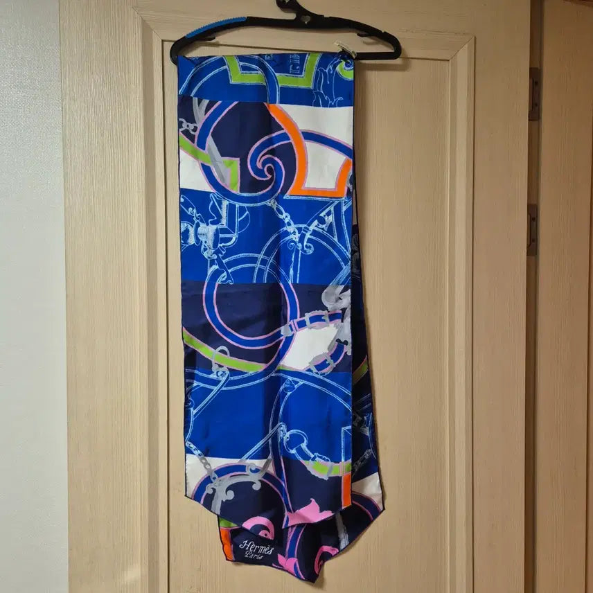 [BUNJANG] Hermes Twilly Roulettes Scarf Marine/Bleu Royal / 에르메스 트윌리 룰로뜨 스카프 마린/블루로얄