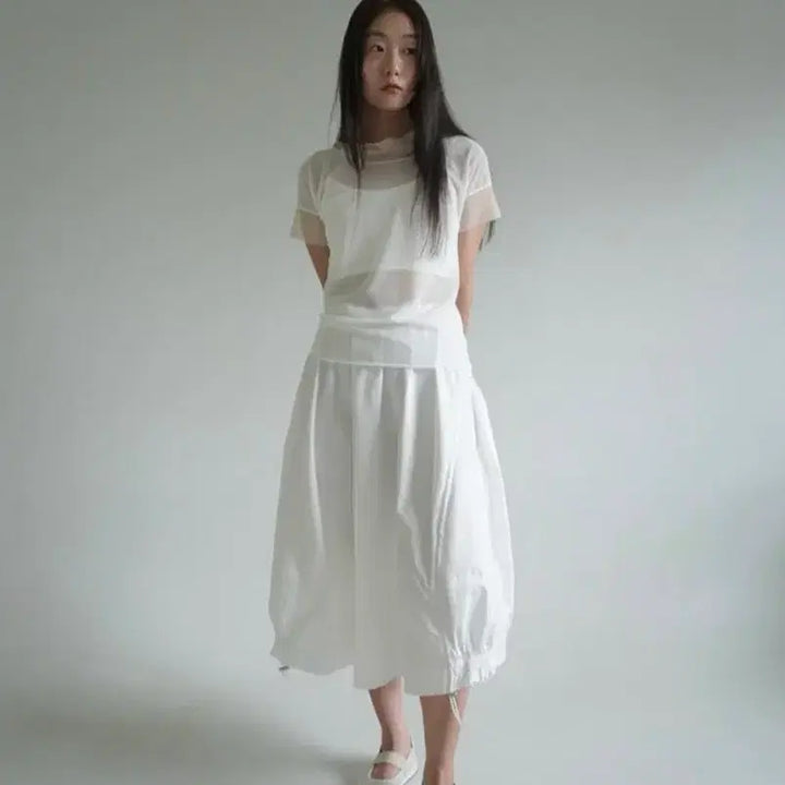 [BUNJANG] AfterMonday Sleek Pot Stopper Skirt / 애프터먼데이 슬리키 팟 스토퍼 스커트