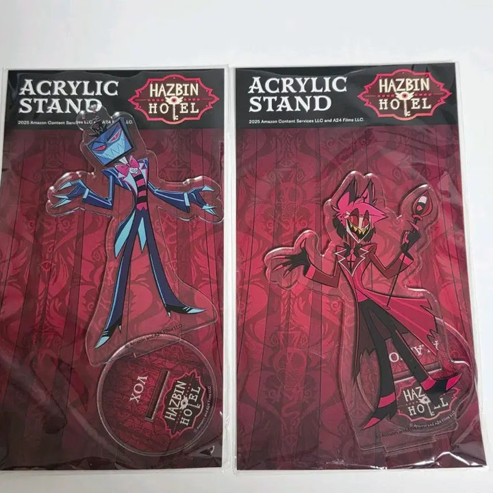 [BUNJANG] Alastor Vox Acrylic Bundle Set / 신주쿠팝업 아크릴 알래스터 복스 일괄 미개봉