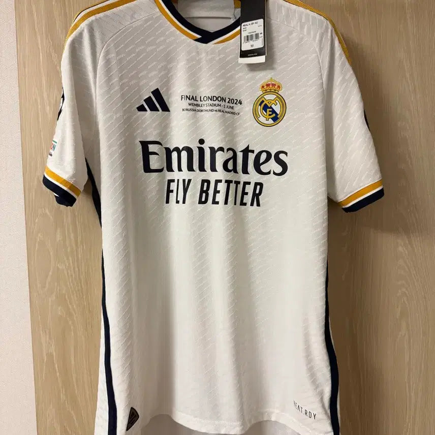 [BUNJANG] Real Madrid 23-24 Home Authentic UCL Final Bellingham Jersey / 23-24 레알마드리드 홈 어센틱 UCL final No.5 벨링엄