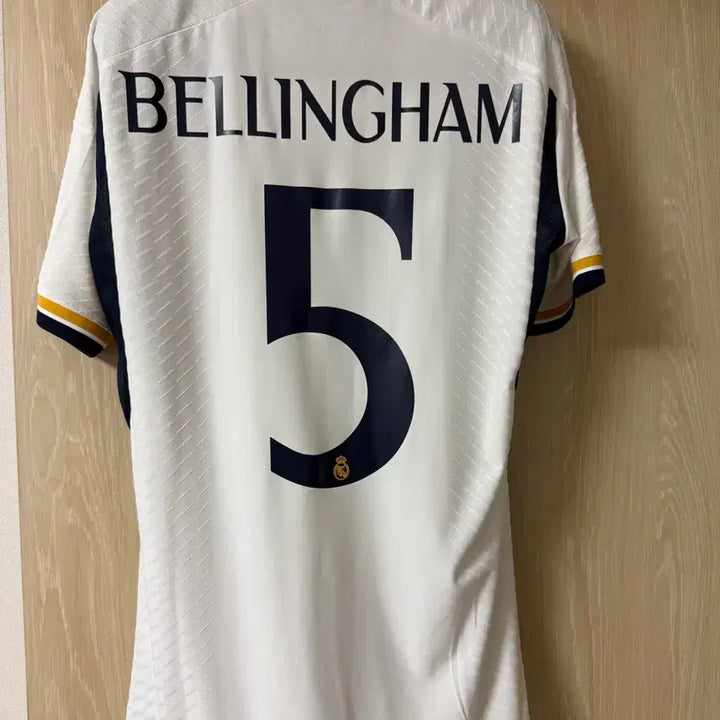 [BUNJANG] Real Madrid 23-24 Home Authentic UCL Final Bellingham Jersey / 23-24 레알마드리드 홈 어센틱 UCL final No.5 벨링엄