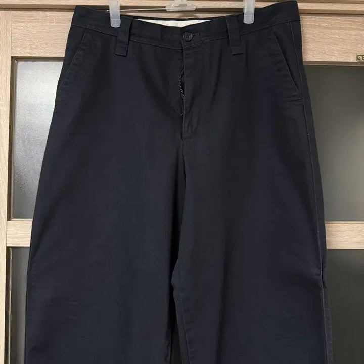 [BUNJANG] Uniqlo U Wide Chino Pants Gray / 유니클로 U 와이드 치노 팬츠 그레이