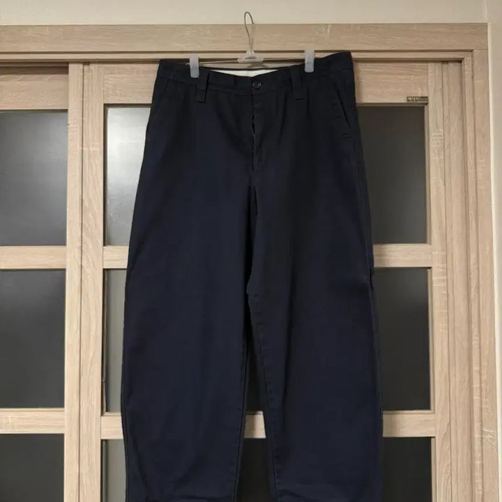[BUNJANG] Uniqlo U Wide Chino Pants Gray / 유니클로 U 와이드 치노 팬츠 그레이
