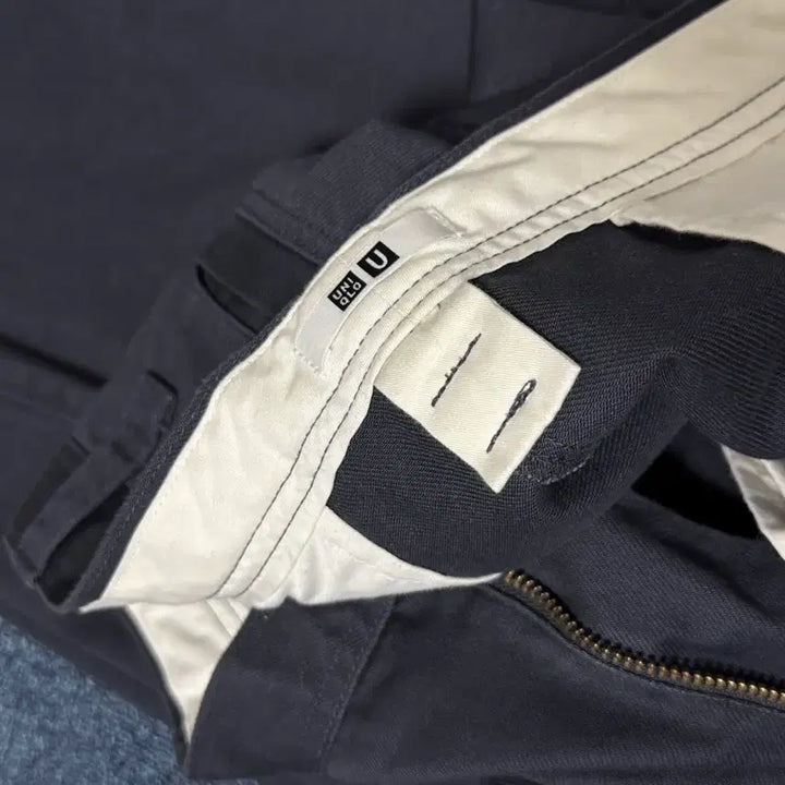 [BUNJANG] Uniqlo U Wide Chino Pants Gray / 유니클로 U 와이드 치노 팬츠 그레이